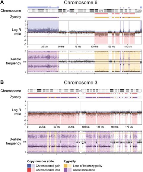 FIG URE 2 Two examples of chromothripsis. (A) UM 1 showing... | Download Scientific Diagram