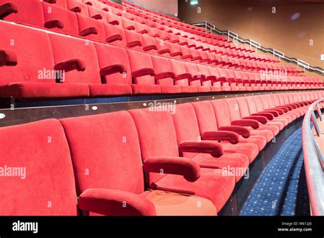 rows of seats Bromley Churchill Theatre Stock Photo - Alamy