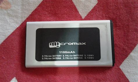 Buy Genuine Micromax battery for Micromax X088 with 1100 mAh with 6 Months Warranty Online ...