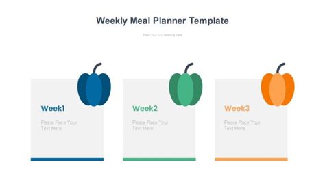 Weekly Meal Planner Template - PPTUniverse