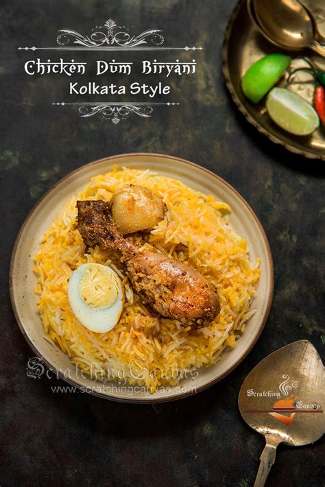 Kolkata Biryani Recipe Video - Scratching Canvas