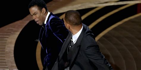 Will Smith Slaps Chris Rock Live On TV During Oscars 2022 Ceremony