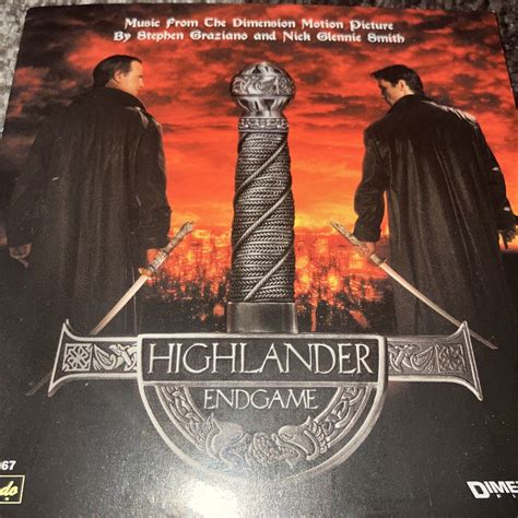 Highlander: Endgame Soundtrack CD GNP/Crescendo 2000 Stephen Graziano ...