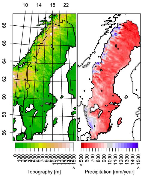 Sweden Climate Zone Map