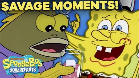 SpongeBob's Top 26 Most Savage Moments 💀 - YouTube