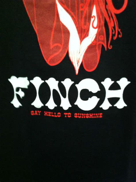 FINCH T-SHIRT Say Hello To Sunshine NEW OFFICIAL MERCHANDISE SIZE ...