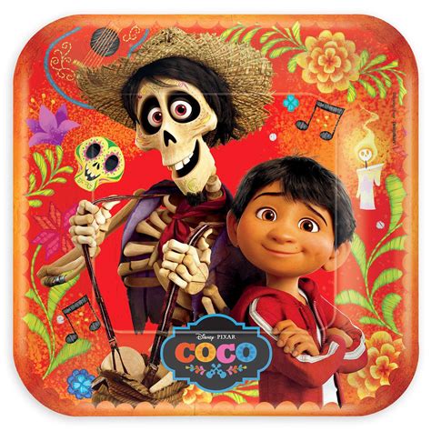 Disney Movie Coco Birthday Party Supplies Lunch Plates 16Ct #ebay #Home ...