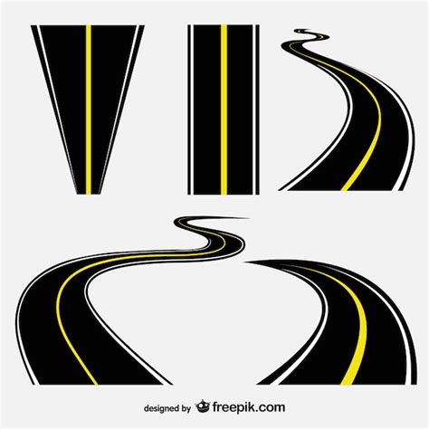 Free Vector | Roads collection