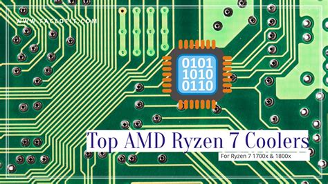 Top Socket AM4 Compatible AMD Ryzen 7 CPU Coolers for 1800x 1700x