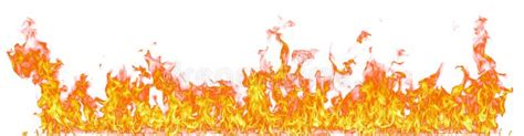 Fire Flames on Black Background. Abstract Fire Flame Background Stock Illustration ...