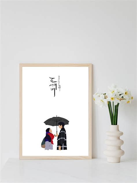 Goblin K-drama Inspired Poster Captivating Wall Art for Fans - Etsy