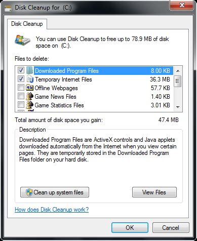 How to Run Disk Cleanup on a Windows 7 Computer