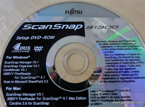 Fujitsu ScanSnap S1300 - Review | Gear Diary