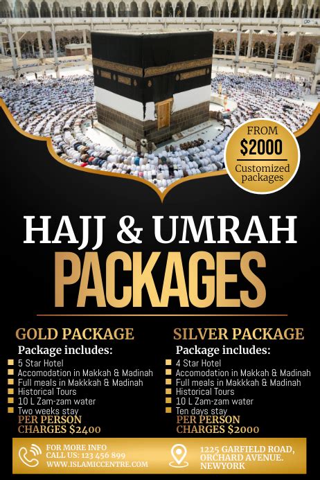 Umrah, Hajj packages, umrah packages | PosterMyWall