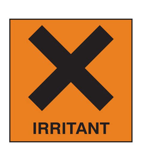 hazard warning label irritant - Clip Art Library