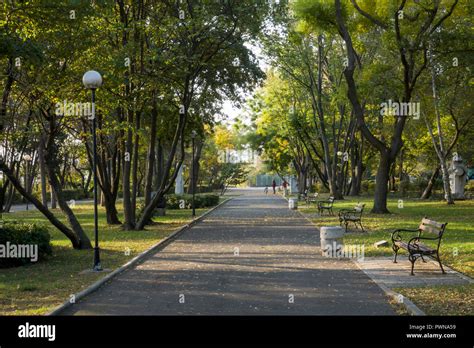 The Sea Garden park in Burgas, Bulgaria Stock Photo - Alamy