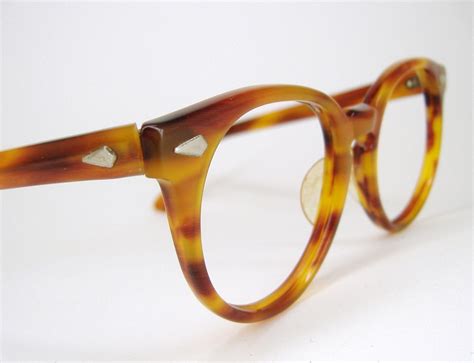 Vintage Men's Round Tortoise Liberty by Vintage50sEyewear on Etsy