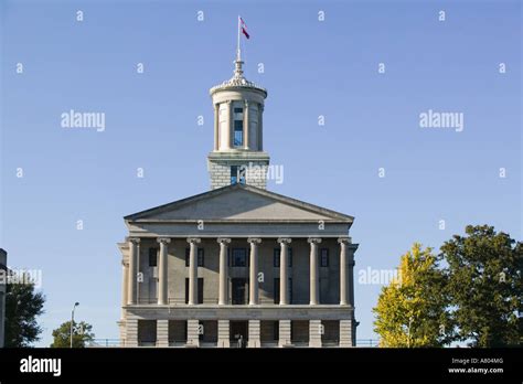 USA, Tennessee, Nashville: Tennessee State Capitol Building Stock Photo ...