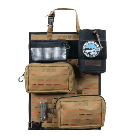 Blue Ridge Overland Gear - TRIPLE RUN: MOLLE SEAT BACK PANEL - 14" X 20"