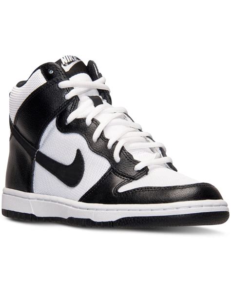 Lyst - Nike Women'S Dunk High Skinny Casual Sneakers From Finish Line in White