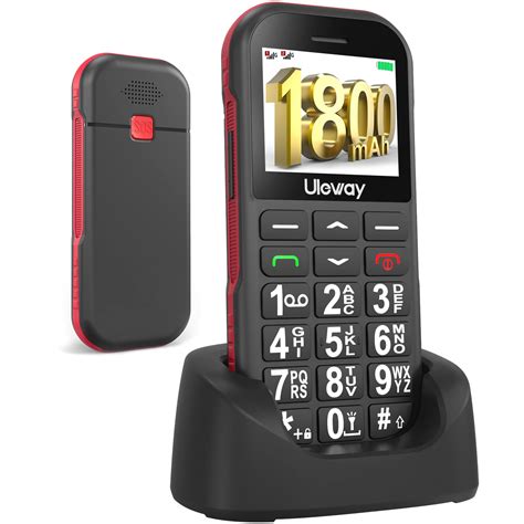 Buy uleway Big Button Mobile Phone for Elderly, Easy to Use Basic Cell ...