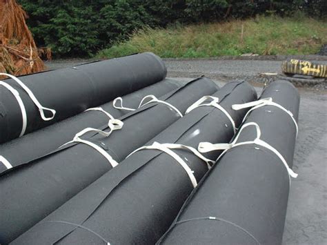 HDPE Geomembrane Landfill Liner Material in Rolls Ready to be Used ...