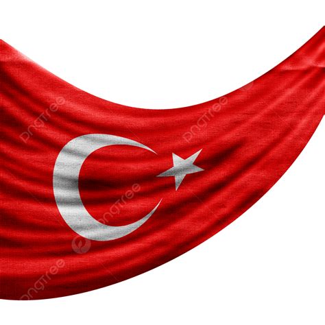 Turkiye Flag Waving With Texture, Turkiye, Turkey, Red Flag PNG ...