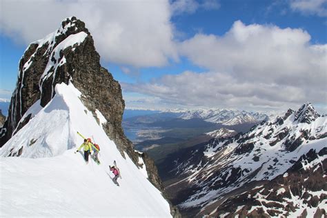 Skiing in Tierra del Fuego, Ushuaia, Argentina | Andes Cross ...