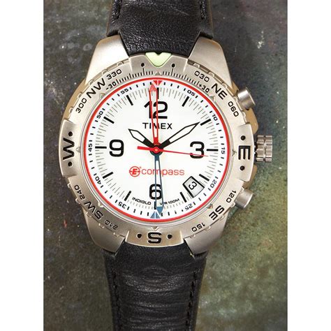 Timex® Electric Compass Indiglo™ Watch - 144480, Watches at Sportsman's ...