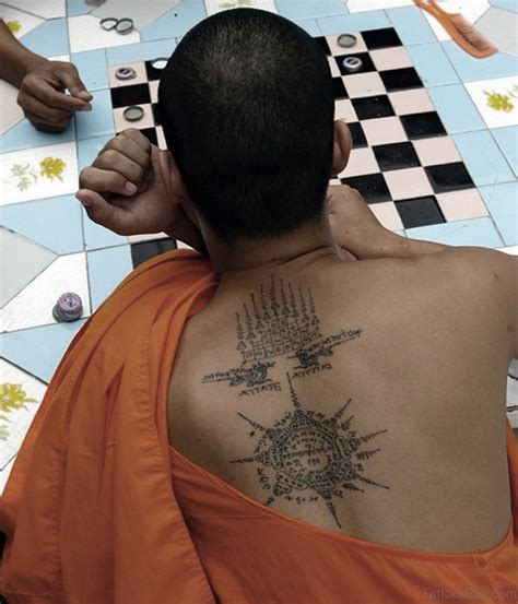 22 Best Buddhist Monk Tattoo On Back