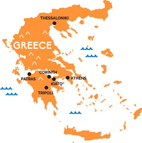 Map Of Greece On World Map - United States Map