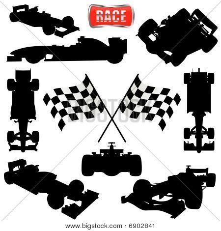 f1 car silhouette - Google Search | Flag icon, Car flags, Car silhouette