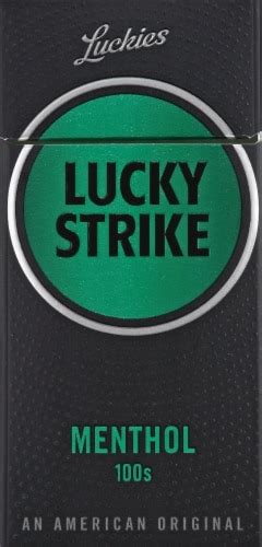 Lucky Strike Menthol 100s Cigarettes, 20 ct - Kroger