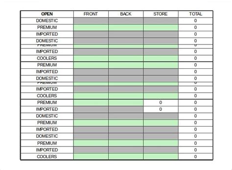 6+ beer inventory spreadsheet Excel Spreadsheets Group | Beer Inventory ...