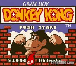 Donkey Kong ROM Gameboy Color / GBC - CoolROM.com