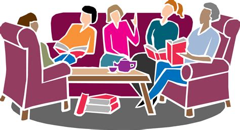 Book Club Clipart | Images and Illustrations for Book Clubs