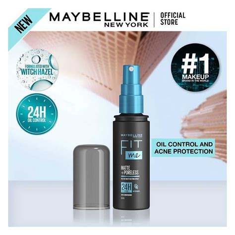 Buy Maybelline New York Fit Me Matte + Poreless Setting Spray, Transfer-proof, 24H Oil-Control ...