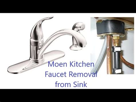 How To Remove Old Moen Single Handle Kitchen Faucet | Wow Blog