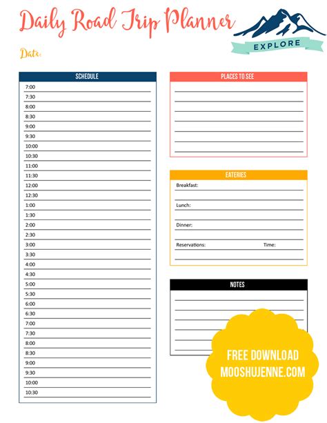 Wanderlust Road Trip Planner | Road trip planner, Trip planner printable, Travel itinerary planner