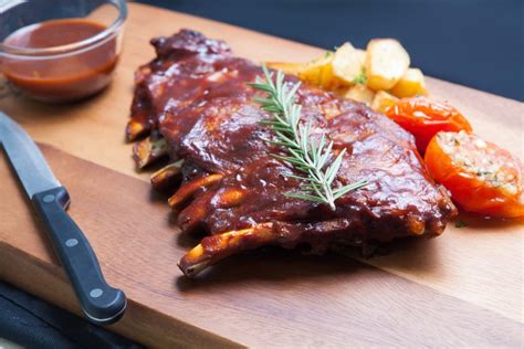 Marinated Pork Ribs (1kg) - Gingin Beef