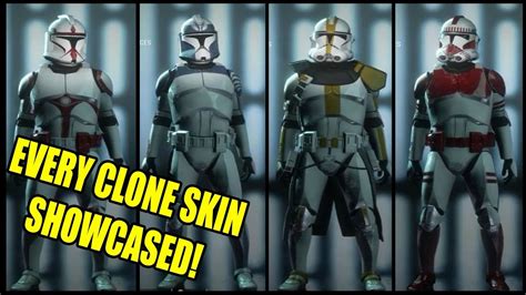 EVERY Clone Trooper Armour Skins SHOWCASED (80+) in Star Wars ...