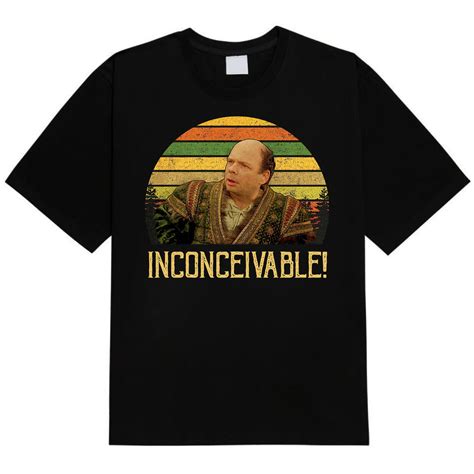 The Princess Bride Shirt, Vizzini Inconceivable Vintage T-shirt, Movies Quote Unisex Tshirt - Etsy