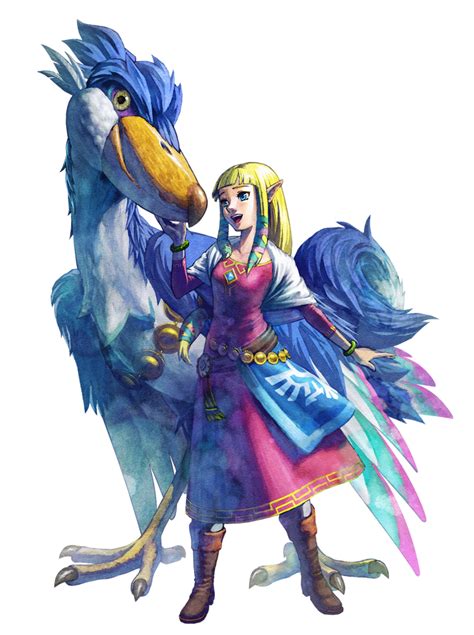 Skyward sword artwork zelda by Ticoart on DeviantArt