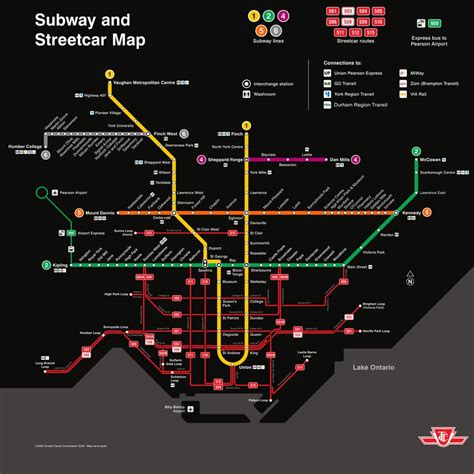 Future Toronto Subway and streetcar map! See other versions in comments ...