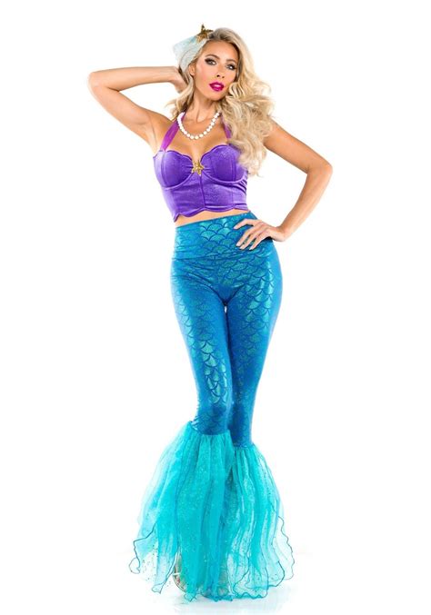 Zeemeermin broek | Adult mermaid costume, Costumes for women, Little ...