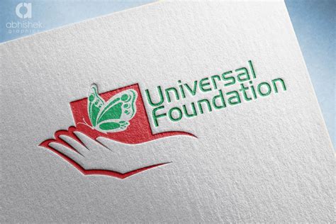 Foundation Logo Design | Universal Foundation | Abhishek Graphic Design