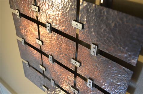 Custom Hammered Copper Wall Art by Fabitecture | CustomMade.com