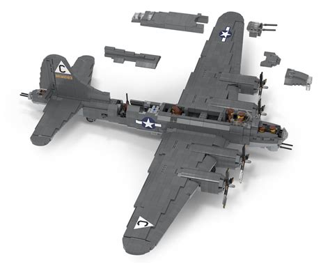 B-17G - WWII Heavy Bomber - Brickmania Toys