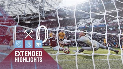 EXTENDED HIGHLIGHTS | WEST HAM UNITED 1-0 WOLVES - Win Big Sports