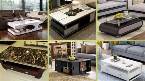 Center table design ideas- Modern coffee table ideas for living room (Sofa table designs) - YouTube